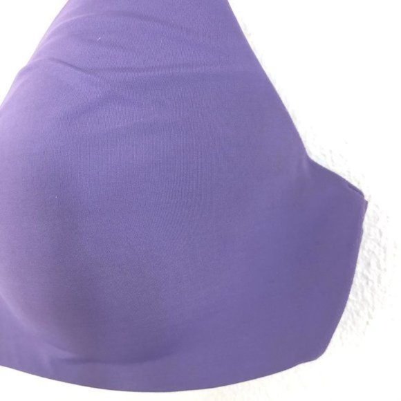 VICTORIA'S SECRET Purple Wire Lined Demi Bra 30B - Picture 2 of 6